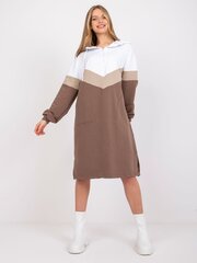 Платье женское, коричневое цена и информация | Платье | kaup24.ee