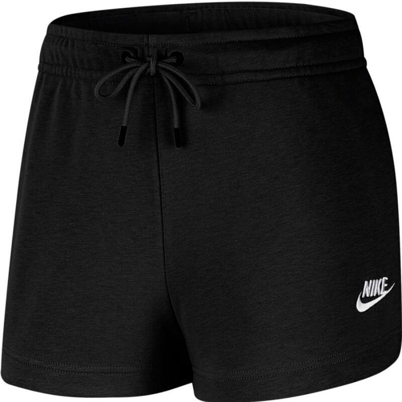 Naiste lühikesed spordipüksid Nike Sportswear Essential W CJ2158-010, must цена и информация | Naiste spordiriided | kaup24.ee