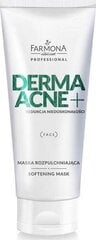 Pehmendav näomask enne näopuhastusprotseduure Farmona Derma Acne, 200 ml цена и информация | Маски для лица, патчи для глаз | kaup24.ee