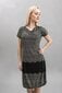 Naiste mustritega kleit, must hind ja info | Kleidid | kaup24.ee