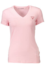 Женская футболка Guess Jeans, розовая цена и информация | Женские футболки | kaup24.ee