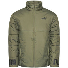 Мужская куртка Puma Essentials Padded Jacket M 587689-44, зеленая цена и информация | Мужские куртки | kaup24.ee