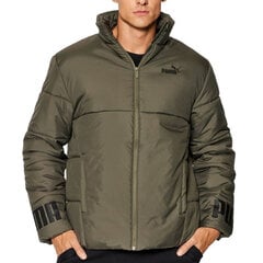 Мужская куртка Puma Essentials Padded Jacket M 587689-44, зеленая цена и информация | Мужские куртки | kaup24.ee