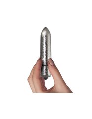 Вибратор ROCKS-OFF FROSTED FLEUR VIBRATING BULLET SNOWFLAKE, RO-120 мм  цена и информация | Вибраторы | kaup24.ee