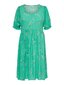 Naiste kleit Only Carmakoma 15256866*01, roheline / valge 5715224068266 цена и информация | Kleidid | kaup24.ee