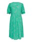 Naiste kleit Only Carmakoma 15256866*01, roheline / valge 5715224068266 цена и информация | Kleidid | kaup24.ee