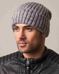 Мужская шапка Caskona PREMIUM*01, черная цена и информация | Мужские шарфы, шапки, перчатки | kaup24.ee