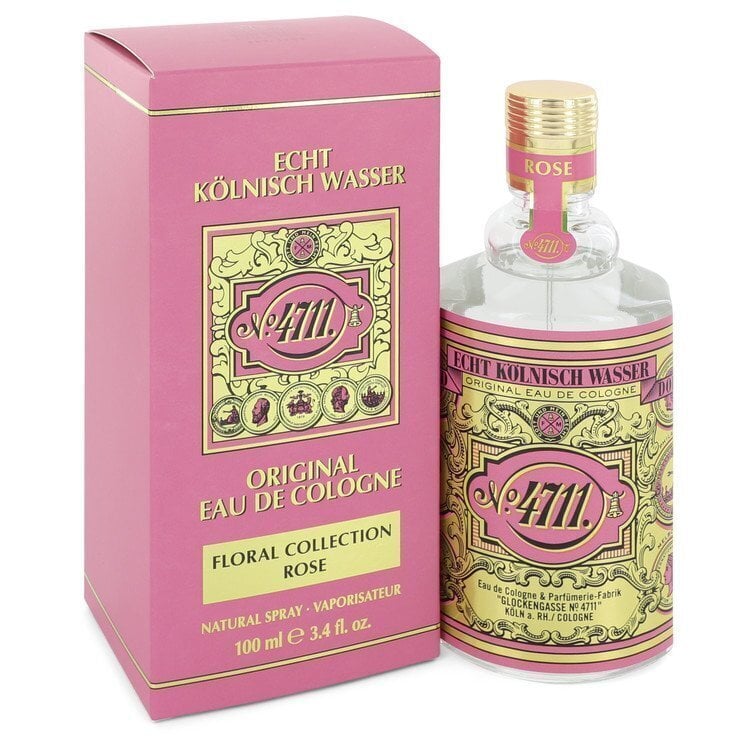 Parfüüm universaalne naiste & meeste Floral Collection Rose 4711 EDC, 100 ml цена и информация | Lõhnastatud kosmeetika naistele | kaup24.ee
