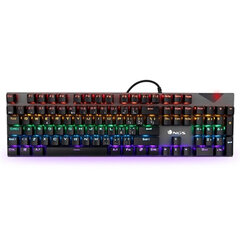 Игровая клавиатура NGS GKX-500 RGB, черная цена и информация | Клавиатуры | kaup24.ee