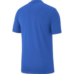 Poiste spordisärk Nike Tee TM Club 19 SS JUNIOR AJ1548-463 46752, sinine цена и информация | Рубашки для мальчиков | kaup24.ee