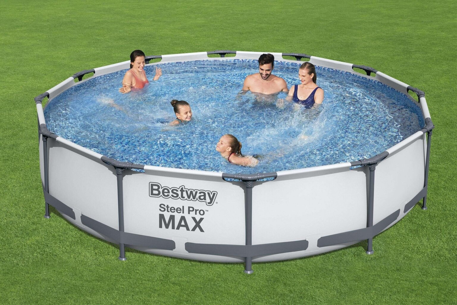 Bassein Bestway Steel Pro Max, 366 x 76 cm цена и информация | Basseinid | kaup24.ee