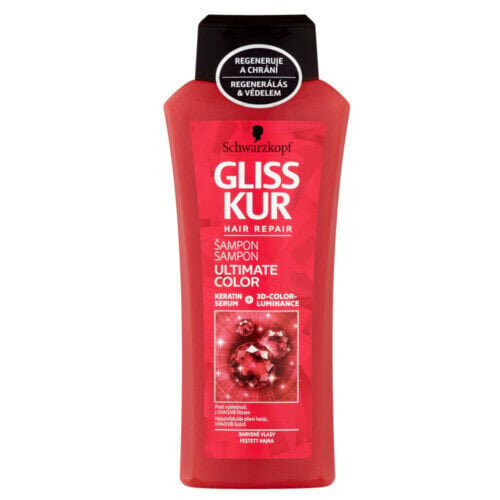 Taastav šampoon värvitud juustele Gliss Kur Ultimate Color (Shampoo) 250 ml hind ja info | Šampoonid | kaup24.ee