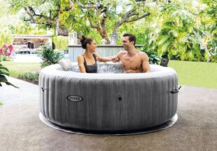 Mullivann Intex PureSpa Greywood Bubble Deluxe, Ø 196 cm x 71 cm hind ja info | Intex Basseinid ja basseinitehnika | kaup24.ee