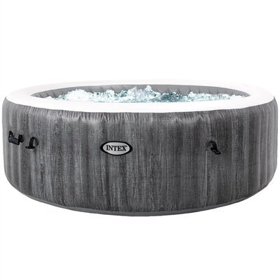 Mullivann Intex PureSpa Greywood Bubble Deluxe, Ø 196 cm x 71 cm цена и информация | Basseinid | kaup24.ee