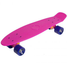 Пластиковый скейтборд Enero Led, фиолетово/синий цена и информация | Скейтборды | kaup24.ee