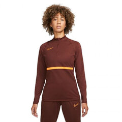 Женский спортивный джемпер Nike Dri-FIT Academy 21 Drill Top W CV2653 273, коричневый цена и информация | Спортивная одежда для женщин | kaup24.ee