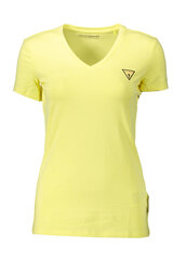 Женская футболка Guess Jeans, желтая цена и информация | Женские футболки | kaup24.ee