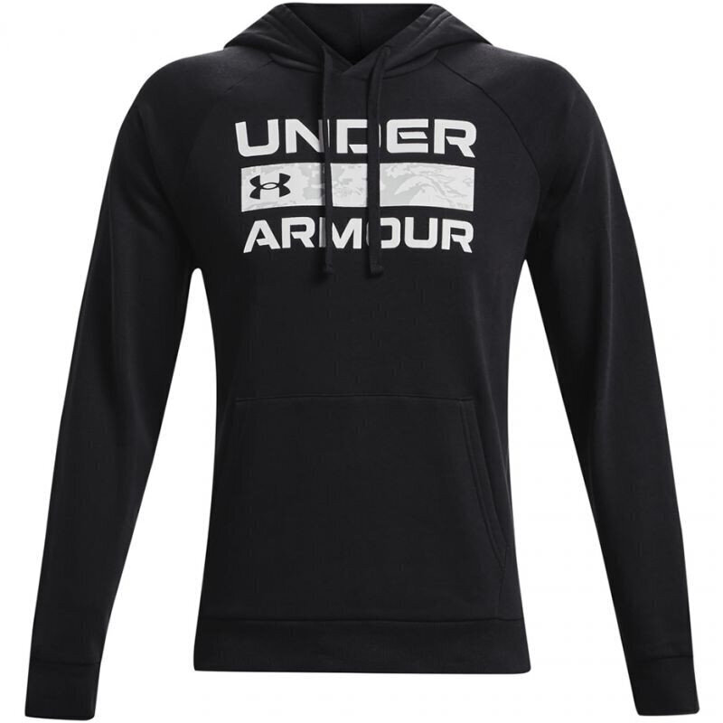 Meeste dressipluus Under Armor Rival FLC Signature HD M 1366363 001, must цена и информация | Meeste pusad | kaup24.ee