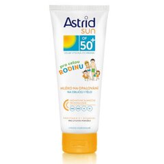 Päevituskreem kogu perele Astrid OF 50+ Sun 250 ml цена и информация | Кремы от загара | kaup24.ee