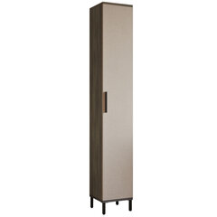 Высокий шкаф для ванны Kalune Design, коричневый цена и информация | Шкафчики для ванной | kaup24.ee