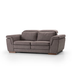 Двухместный диван Kalune Design Mardini, серый цена и информация | Диваны | kaup24.ee