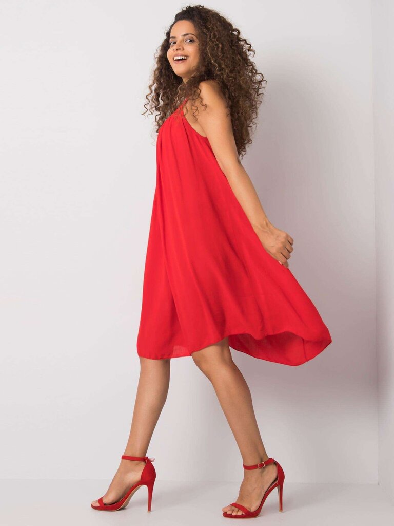 Õhuline punane kleit OH BELLA. hind ja info | Kleidid | kaup24.ee