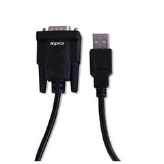 Approx! APPC27, DB9M/USB-A, 0.75 м цена и информация | Кабели и провода | kaup24.ee