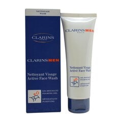 Очищающий пенящийся гель для лица Clarins Men Active Face Wash для мужчин 125 мл цена и информация | Аппараты для ухода за лицом | kaup24.ee