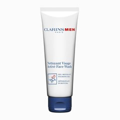 Очищающий пенящийся гель для лица Clarins Men Active Face Wash для мужчин 125 мл цена и информация | Аппараты для ухода за лицом | kaup24.ee