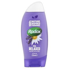 Dušigeel Radox Feel Relaxed 250 ml hind ja info | Dušigeelid, õlid | kaup24.ee