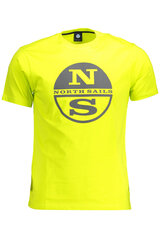 Мужская футболка North Sails, желтая цена и информация | Мужские футболки | kaup24.ee