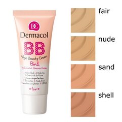 Dermacol Niisutav tooniv kreem 8 1 BB SPF 15 (Beauty Magic Cream) 30 ml цена и информация | Кремы для лица | kaup24.ee