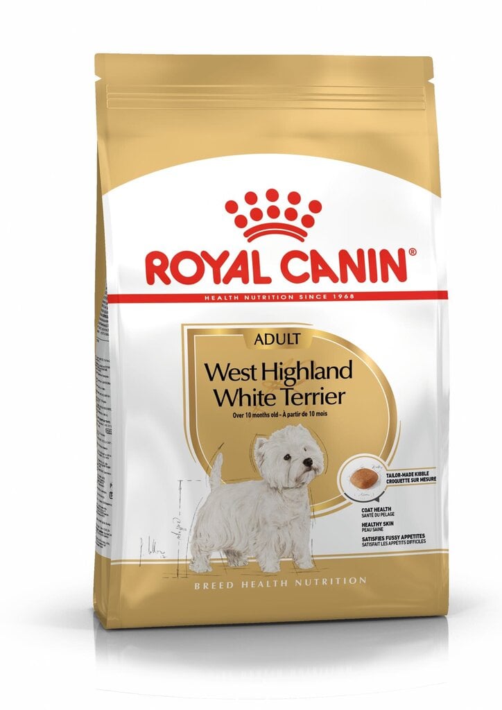 Royal Canin West Highland White Terrier, 1,5 kg hind ja info | Kuivtoit koertele | kaup24.ee