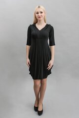 Платье с капюшоном, черное цена и информация | Платья | kaup24.ee