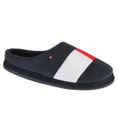 Meeste kodused sussid Tommy Hilfiger Flag FM0FM03801-0GY, sinine цена и информация | Мужские шлепанцы, босоножки | kaup24.ee