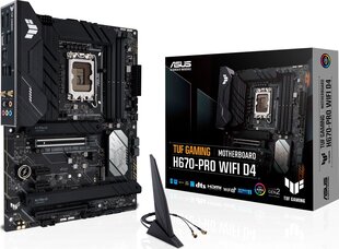 Asus Tuf Gaming H670-Pro Wifi D4 hind ja info | Emaplaadid | kaup24.ee