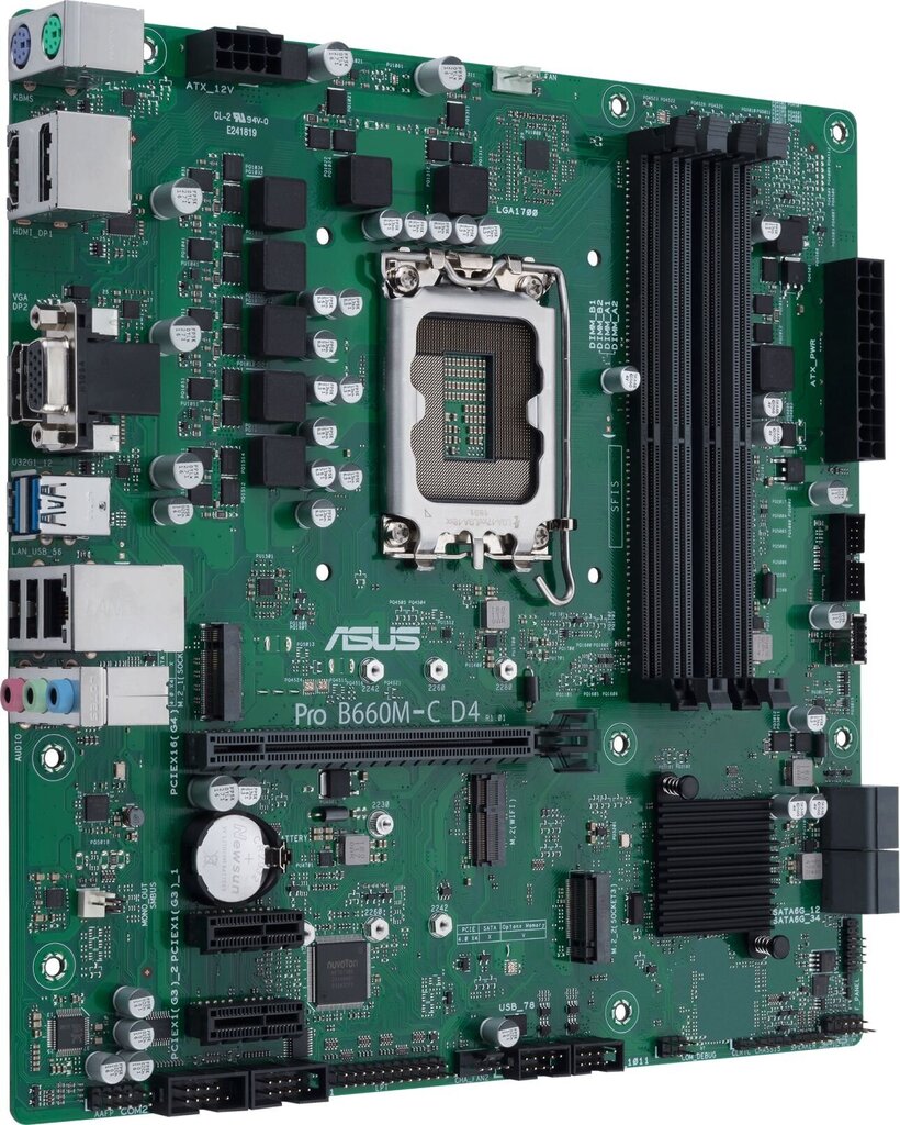 Asus Pro B660M-C D4-CSM hind ja info | Emaplaadid | kaup24.ee