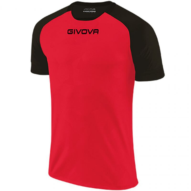 Meeste T-särk Givova Capo MC M MAC03 1210, punane hind ja info | Jalgpalli varustus ja riided | kaup24.ee