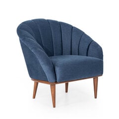 Кресло Kalune Design Ivory, синее цена и информация | Кресла в гостиную | kaup24.ee