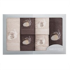 AmeliaHome rätikukomplekt Trisi, 6 tk. hind ja info | Rätikud, saunalinad | kaup24.ee