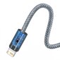 Baseus iPhone USB cable - Lightning 2m, 2.4A gray (CALD000516) hind ja info | Mobiiltelefonide kaablid | kaup24.ee