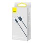 Baseus iPhone USB cable - Lightning 2m, 2.4A gray (CALD000516) цена и информация | Mobiiltelefonide kaablid | kaup24.ee