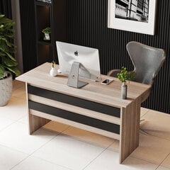 Mööblikomplekt Kalune Design VO14, pruun / must цена и информация | Компьютерные, письменные столы | kaup24.ee