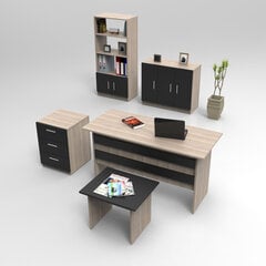 Набор мебели Kalune Design VO14, коричневый/черный цена и информация | Компьютерные, письменные столы | kaup24.ee