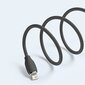 Baseus cable, USB cable - Lightning 2.4A length 1.2 m Jelly Liquid Silica Gel - black цена и информация | Mobiiltelefonide kaablid | kaup24.ee