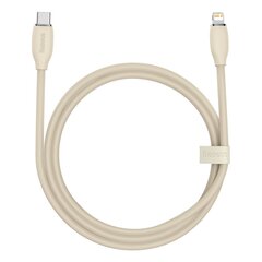 Baseus cable, USB Type C - Lightning 20W cable, 1.2 m long Jelly Liquid Silica Gel - pink цена и информация | Кабели для телефонов | kaup24.ee