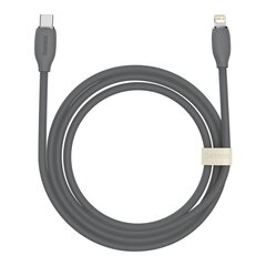 Baseus cable, USB Type C - Lightning 20W cable, length 2 m Jelly Liquid Silica Gel - black цена и информация | Кабели для телефонов | kaup24.ee