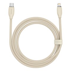 Baseus cable, USB Type C - Lightning 20W cable, length 2 m Jelly Liquid Silica Gel - pink hind ja info | Mobiiltelefonide kaablid | kaup24.ee