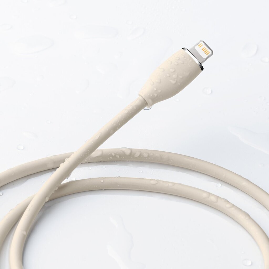 Baseus cable, USB Type C - Lightning 20W cable, length 2 m Jelly Liquid Silica Gel - pink hind ja info | Mobiiltelefonide kaablid | kaup24.ee