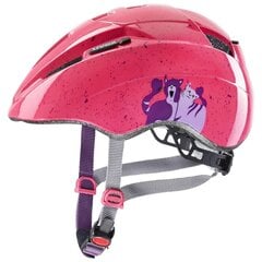 Детский велосипедный шлем Uvex Kid 2 Cats, размер 46-52 см, красный цена и информация | Шлемы | kaup24.ee